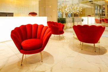 lobby and front desk